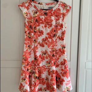 DKNY floral and fun mini dress